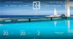 Desktop Screenshot of hotelduchidellarovere.it